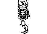 Toyota FRONT SPRING & SHOCK ABSORBER parts diagram
