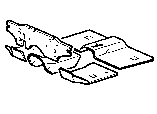 Toyota DASH SILENCER BOARD & FLOOR SILENCER PAD parts diagram