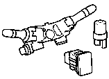Toyota SWITCH & RELAY & COMPUTER parts diagram