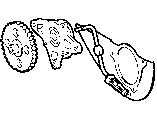 Toyota TRANSFER OIL PUMP parts diagram