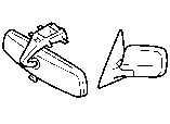 Toyota MIRROR parts diagram