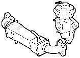 Toyota EXHAUST GAS RECIRCULATION SYSTEM parts diagram