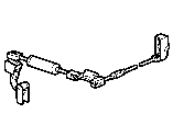 Toyota REAR BODY SIDE GATE LOCK & TAIL GATE LOCK parts diagram
