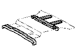 Toyota FLOOR MEMBER parts diagram