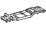 Toyota FRAME parts diagram