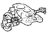 Toyota CARBURETOR parts diagram