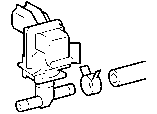 Toyota VACUUM PIPING parts diagram
