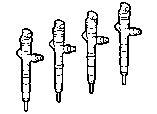 Toyota INJECTION NOZZLE parts diagram
