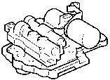 Toyota TRANSFER VALVE BODY & VALVE LEVER parts diagram