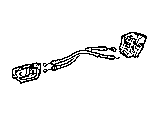 Toyota REAR DOOR LOCK & HANDLE parts diagram