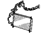 Toyota HEATING & AIR CONDITIONING - COOLER PIPING parts diagram
