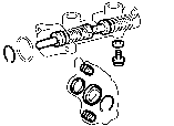 Toyota BRAKE MAINTENANCE KIT parts diagram