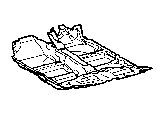Toyota FLOOR MAT parts diagram
