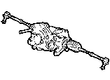 Toyota REAR STEERING GEAR (4WS) parts diagram