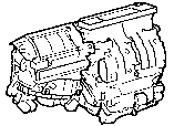 Toyota HEATING & AIR CONDITIONING - COOLER UNIT parts diagram