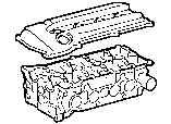 Toyota CYLINDER HEAD parts diagram
