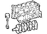 Toyota SHORT BLOCK ASSEMBLY parts diagram