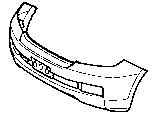 Toyota FRONT BUMPER & BUMPER STAY parts diagram