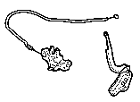 Toyota HOOD LOCK & HINGE parts diagram