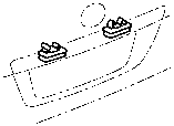 Toyota REAR LICENSE PLATE LAMP parts diagram