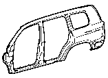 Toyota SIDE MEMBER parts diagram