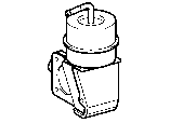 Toyota EXHAUST BRAKE ASSEMBLY & VACUUM CYLINDER parts diagram