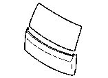 Toyota FRONT PANEL & WINDSHIELD GLASS parts diagram