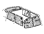 Toyota ROOM CURTAIN & ROOM RACK parts diagram