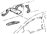 Toyota ARMREST & VISOR parts diagram