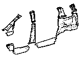 Toyota INSIDE TRIM BOARD parts diagram