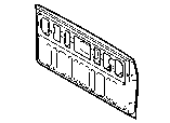 Toyota REAR BODY GUARD FRAME & TAIL GATE parts diagram