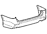 Toyota REAR BUMPER & BUMPER STAY parts diagram