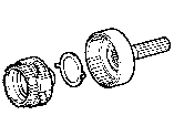 Toyota FRONT DRIVE CLUTCH & GEAR parts diagram