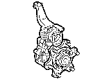 Toyota FRONT HUB REDUCTION parts diagram