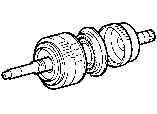 Toyota BRAKE BAND & MULTIPLE DISC CLUTCH (ATM) parts diagram
