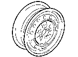 Toyota DISC WHEEL & WHEEL CAP parts diagram