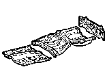 Toyota FLOOR PAN & LOWER BACK PANEL parts diagram